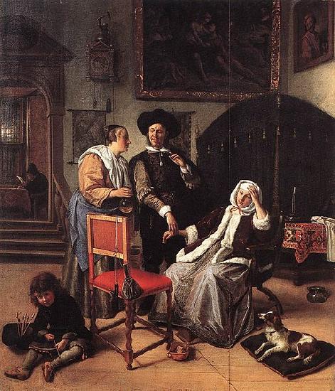 Jan Steen Doctor's Visit China oil painting art